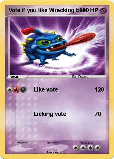 Pokemon Vote if you like Wrecking ball