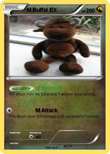 Pokemon M Buffel EX
