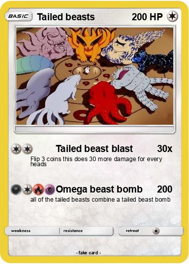 Pokemon Tailed beasts