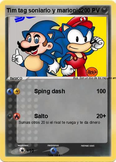 Pokemon Tim tag soniario y marionic