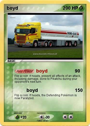 Pokemon boyd