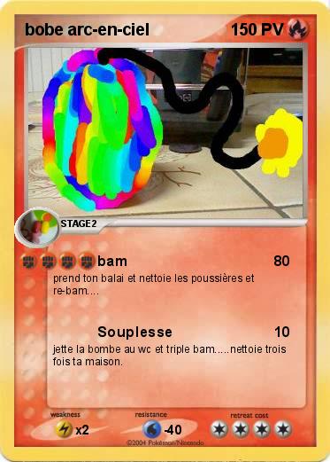 Pokemon bobe arc-en-ciel