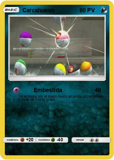 Pokemon Carcahuevo
