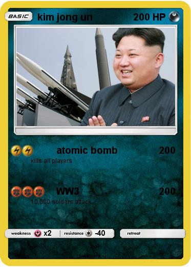 Pokemon kim jong un