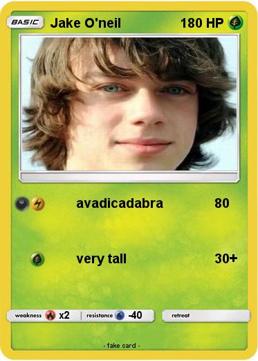 Pokemon Jake O'neil