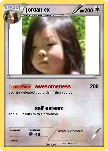 Pokemon jordan ex