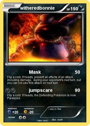 Pokemon witheredbonnie