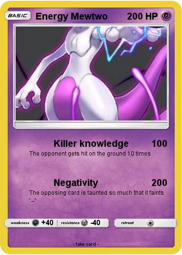 Pokemon Energy Mewtwo