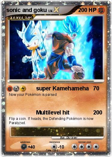 Pokemon sonic and goku