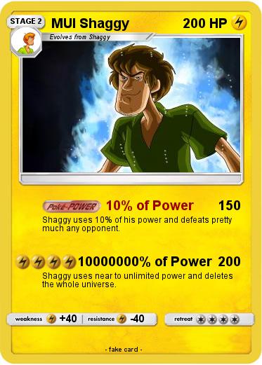 Pokemon MUI Shaggy