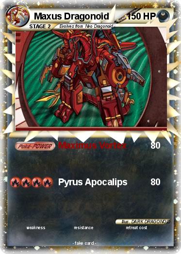 Pokemon Maxus Dragonoid