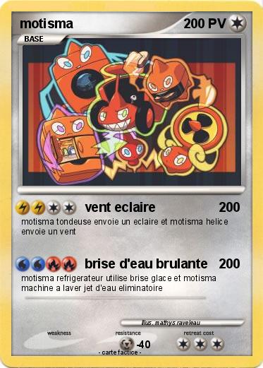 Pokemon motisma