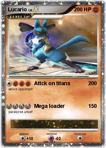 Pokemon Lucario