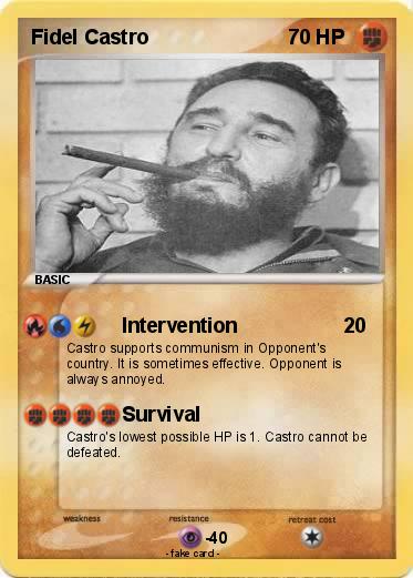 Pokemon Fidel Castro