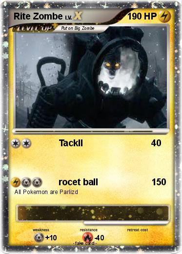 Pokemon Rite Zombe