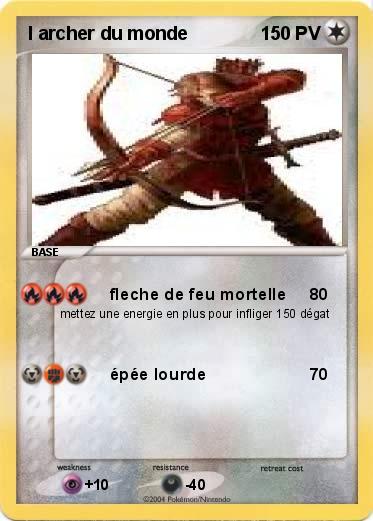 Pokemon l archer du monde 
