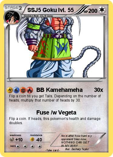 Pokemon SSJ5 Goku lvl. 55
