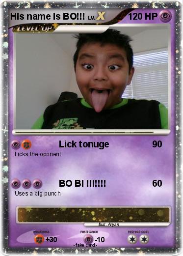 Pokemon His name is BO!!!