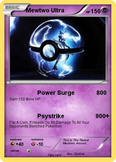 Pokemon Mewtwo Ultra