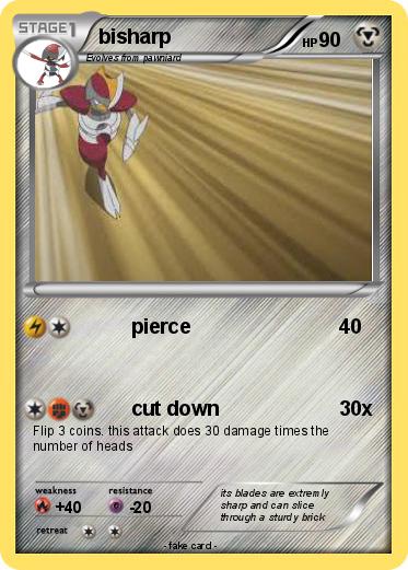 Pokemon bisharp