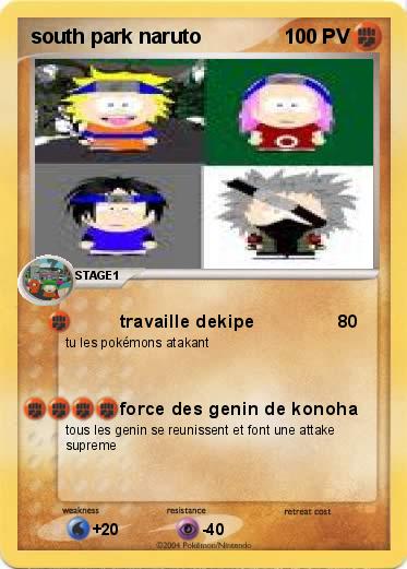Pokemon south park naruto