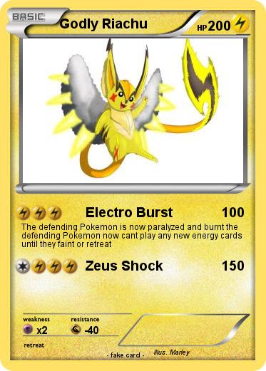 Pokemon Godly Riachu