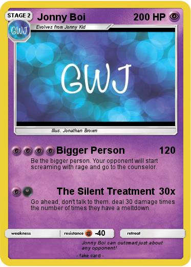 Pokemon Jonny Boi