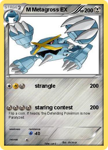 Pokemon M Metagross EX