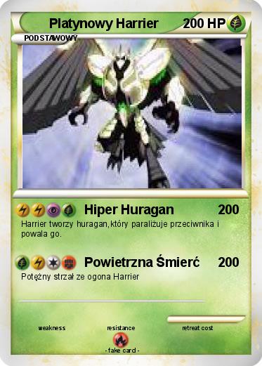 Pokemon Platynowy Harrier