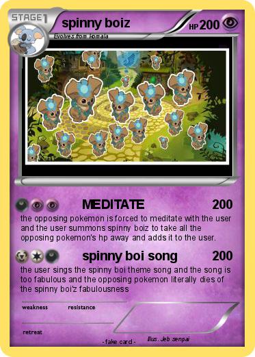Pokemon spinny boiz
