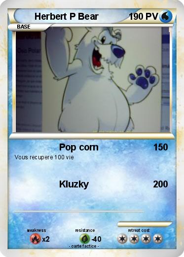 Pokemon Herbert P Bear
