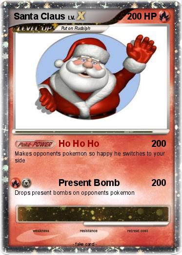 Pokemon Santa Claus