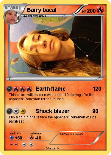 Pokemon Barry bacal
