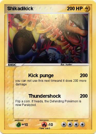 Pokemon Shikadikick