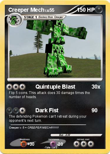 Pokemon Creeper Mech