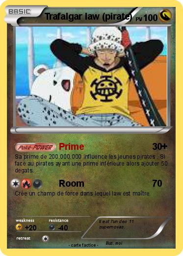 Pokemon Trafalgar law (pirate)