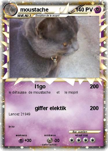 Pokemon moustache