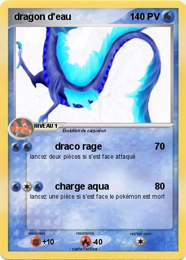 Pokemon dragon d'eau