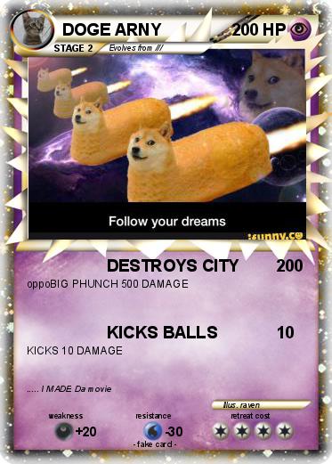 Pokemon DOGE ARNY
