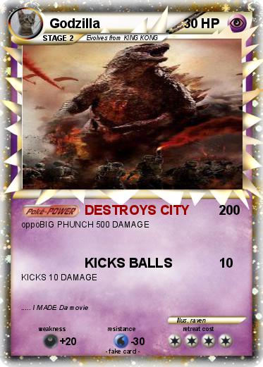 Pokemon Godzilla