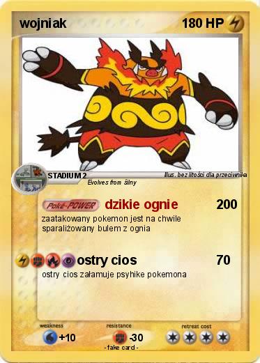 Pokemon wojniak