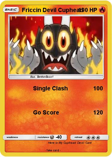 Pokemon Friccin Devil Cuphead