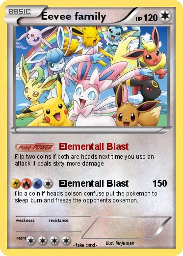 Pokemon Eevee family