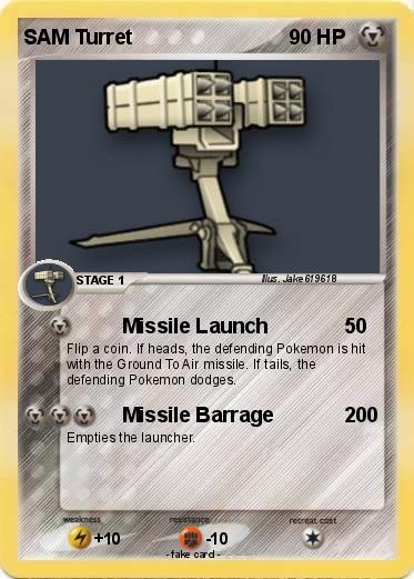 Pokemon SAM Turret