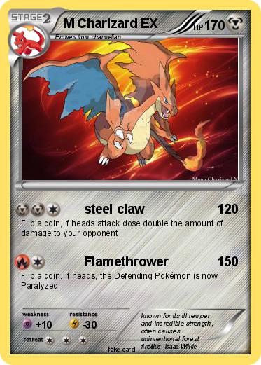 Pokemon M Charizard EX