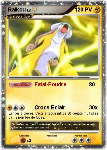 Pokemon Raikou