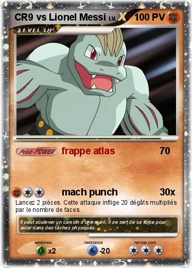 Pokemon CR9 vs Lionel Messi