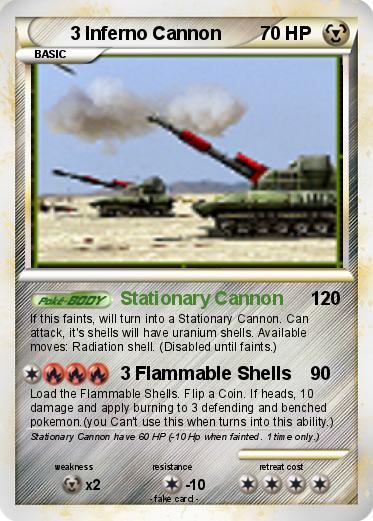 Pokemon 3 Inferno Cannon
