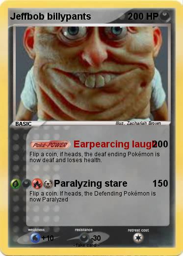 Pokemon Jeffbob billypants