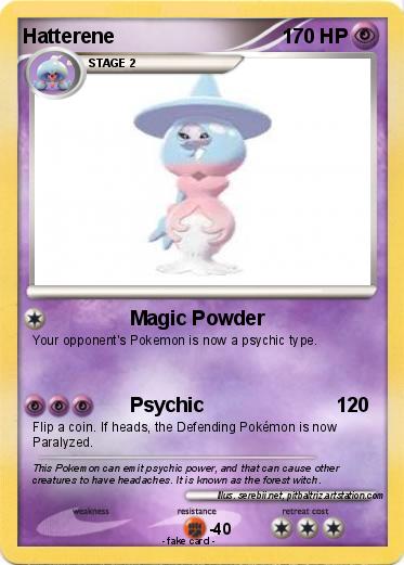 Pokemon Hatterene